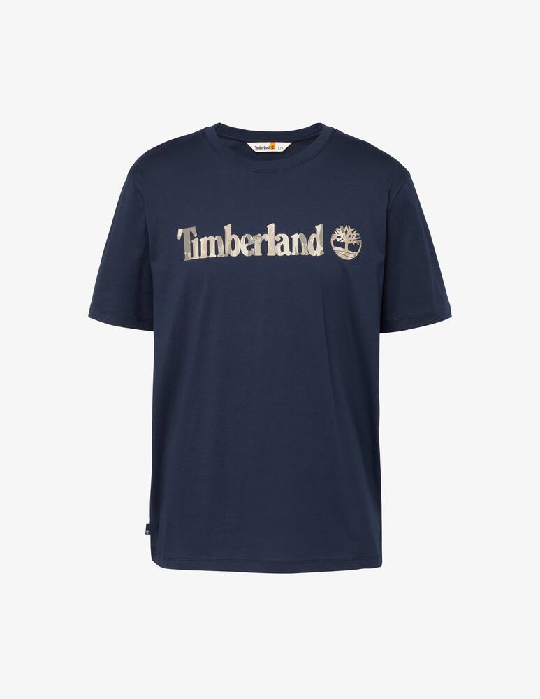 rinascente Timberland T-shirt lettering camo