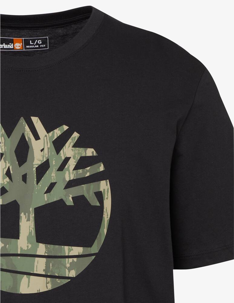 rinascente Timberland T-shirt logo tree camo