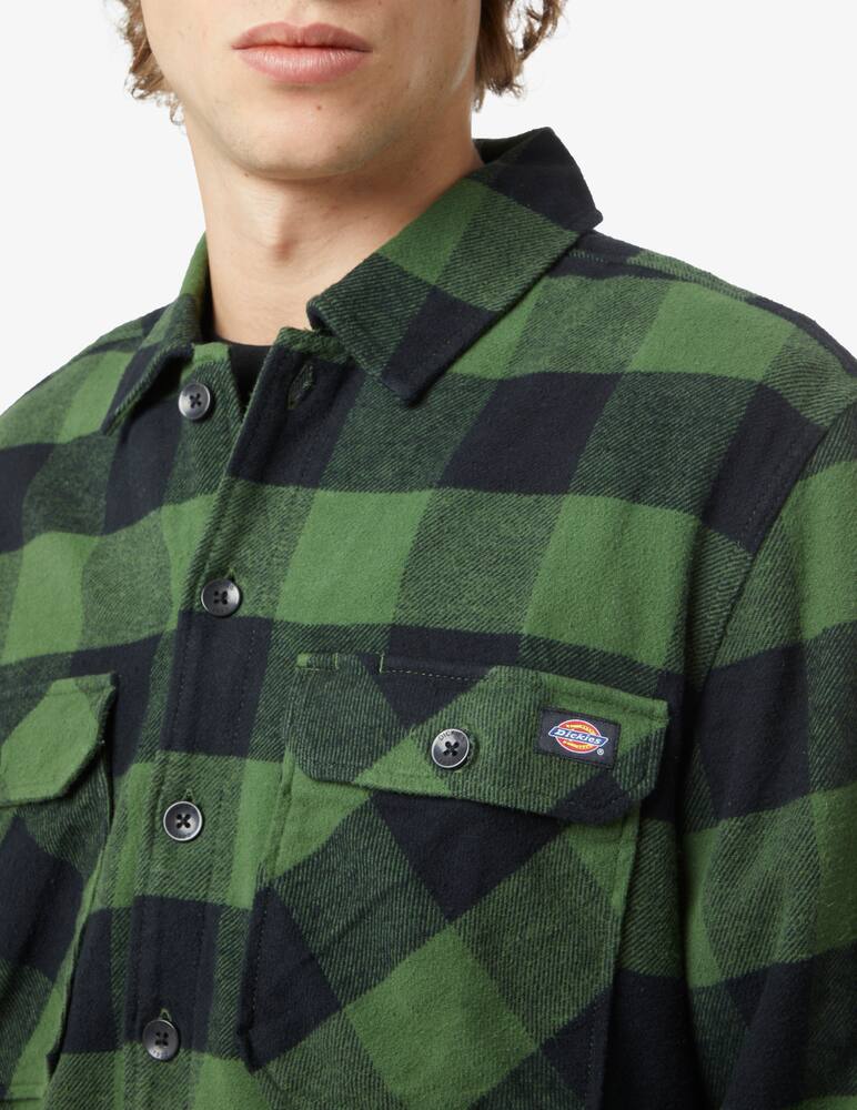 rinascente Dickies Check cotton shirt - Green