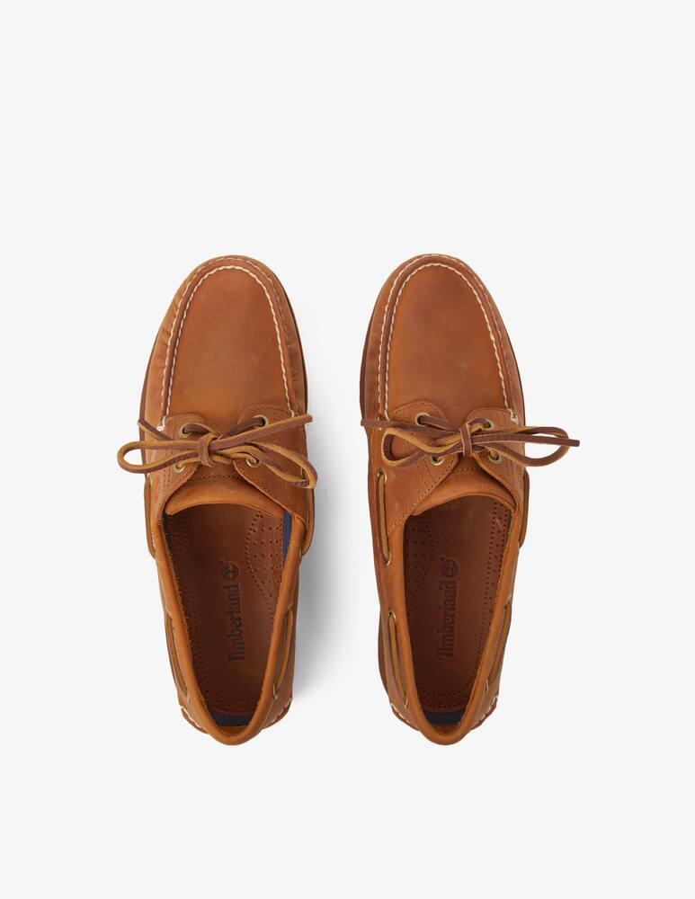 rinascente Timberland Rust brown classic boat shoes 