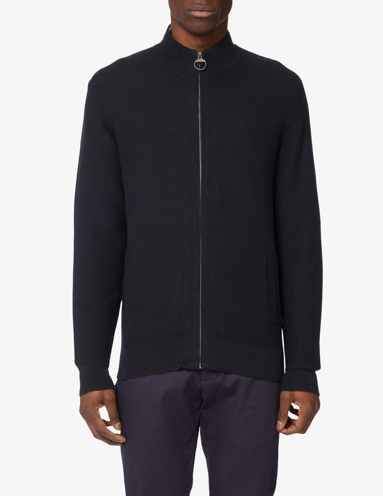 rinascente Barbour Cotton basic zipped jumper