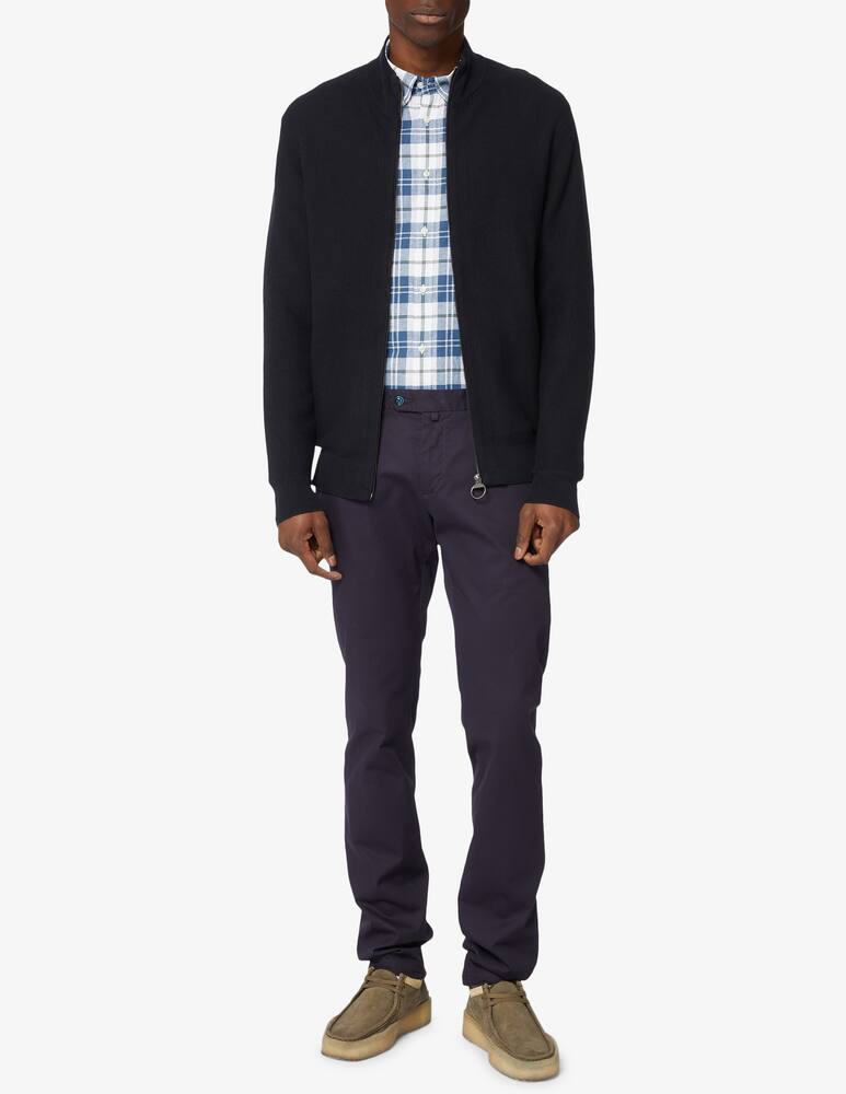 rinascente Barbour Cotton basic zipped jumper