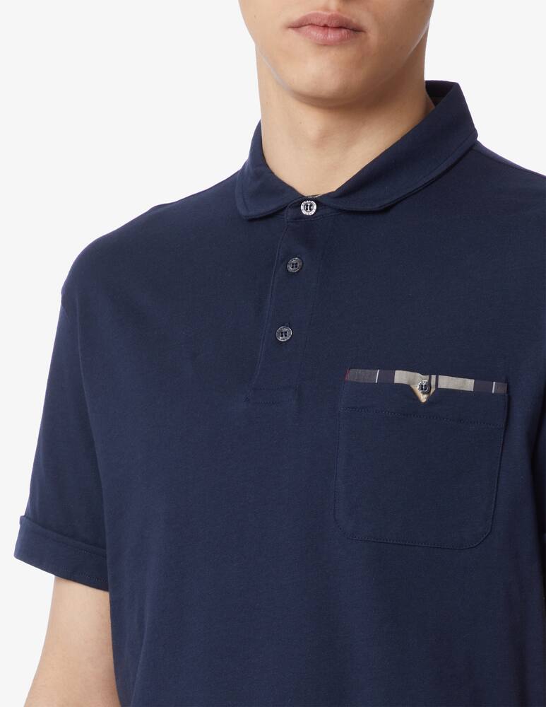 rinascente Barbour Tartan polo 