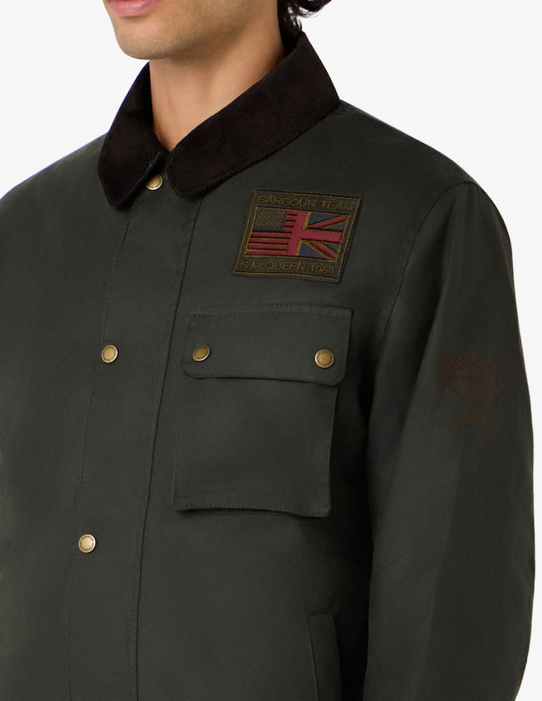 Barbour International Workers wax jacket - picture 4 Barbour International Workers wax jacket - picture 4