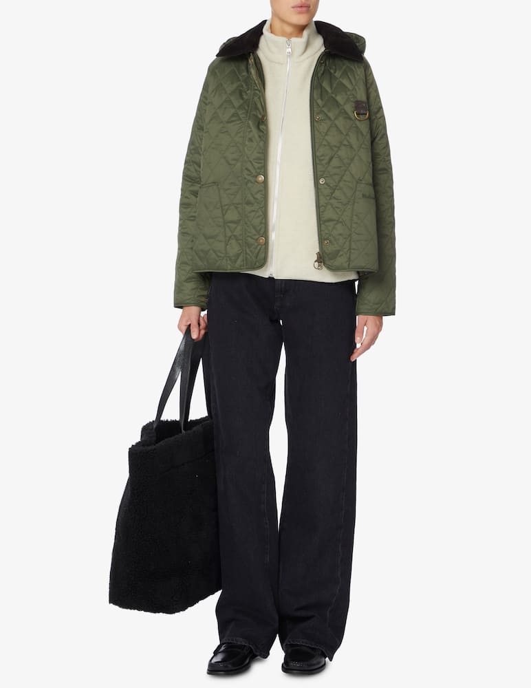 rinascente Barbour Ciacca corta imbottita Regular - Oliva