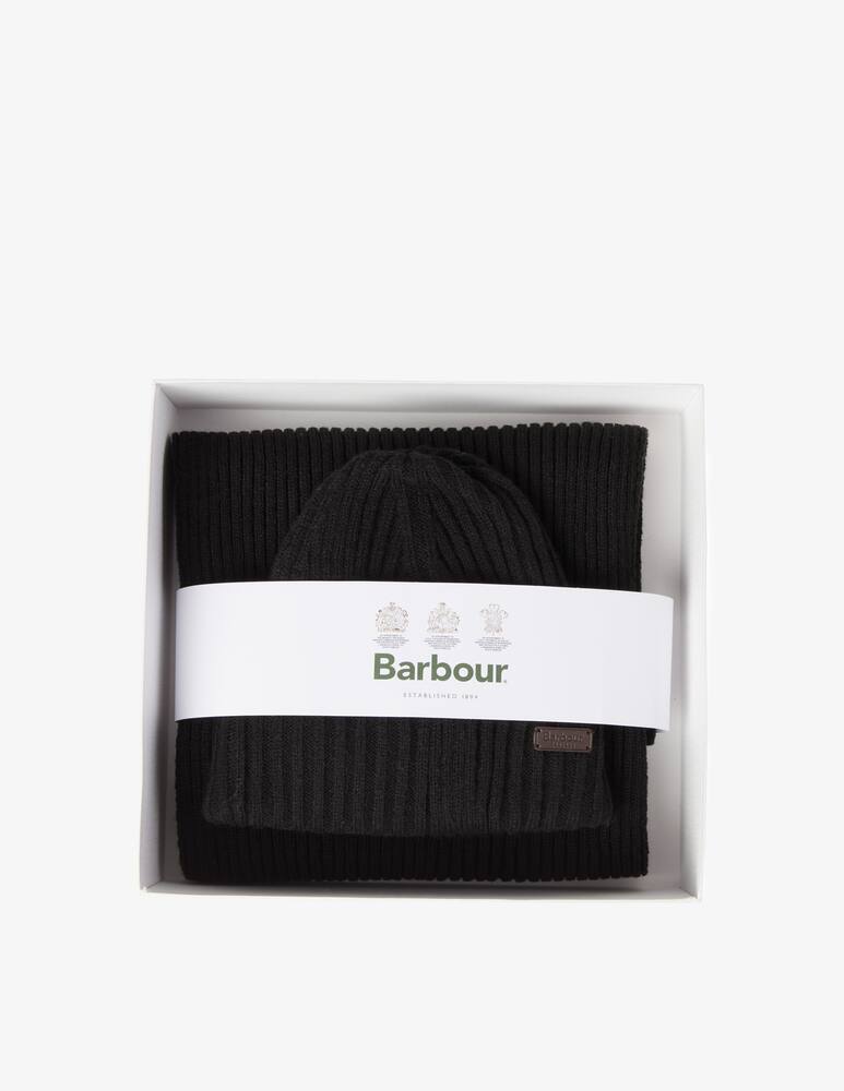 rinascente Barbour Cappello e ciarpa crimdon