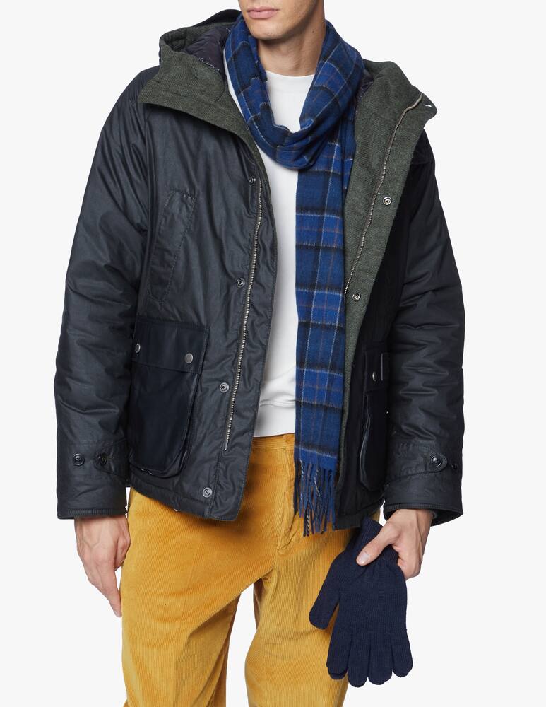 rinascente Barbour Tartan scarf and glove set