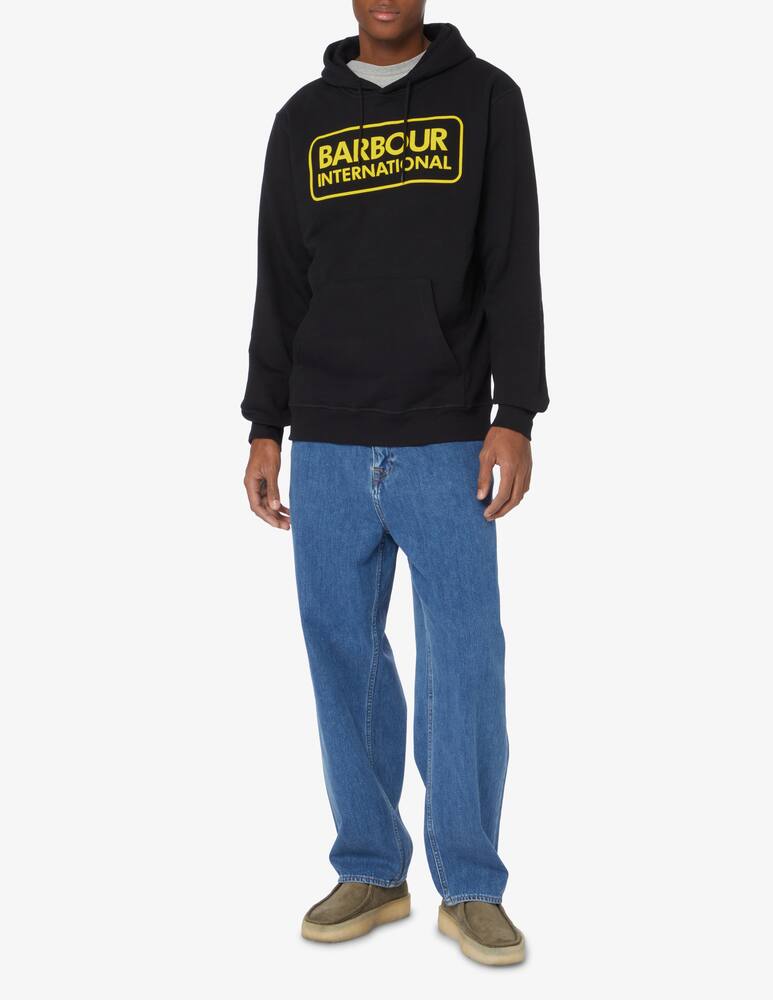 rinascente Barbour International Logo hoodie - Black