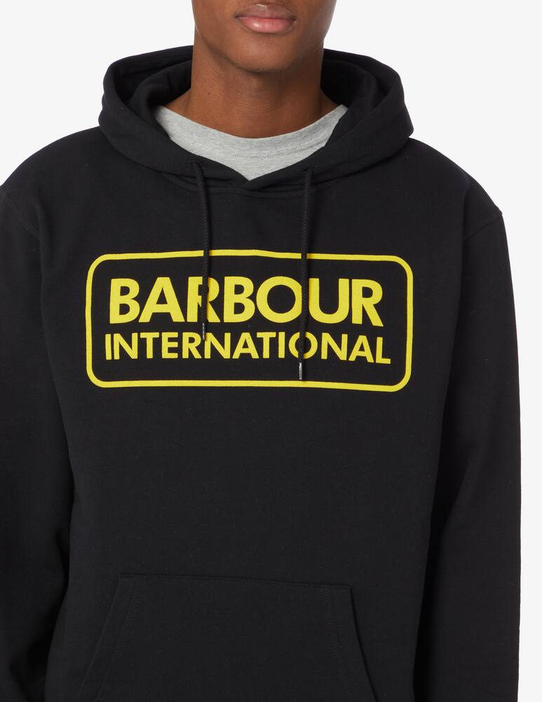 rinascente Barbour International Logo hoodie - Black
