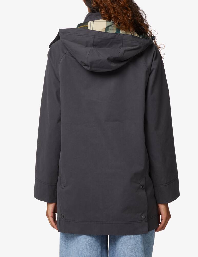 rinascente Barbour Parka in cotone misto Clary - blu