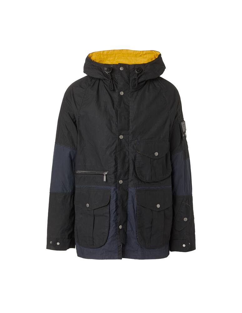 rinascente Barbour Hooded waxed jacket - multi