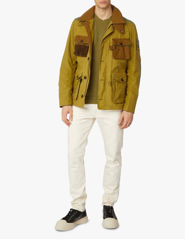 rinascente Barbour Giacca cerata senner - verde