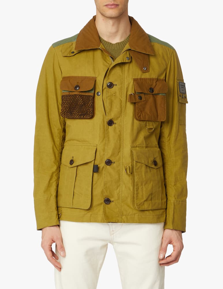 rinascente Barbour Giacca cerata senner - verde