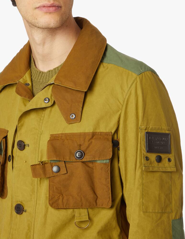 rinascente Barbour Giacca cerata senner - verde