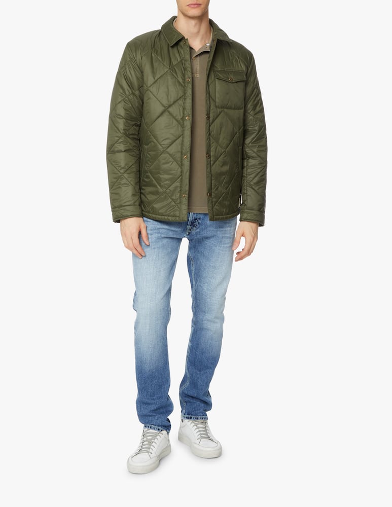 rinascente Barbour Quilted 50 degree jacket - olive