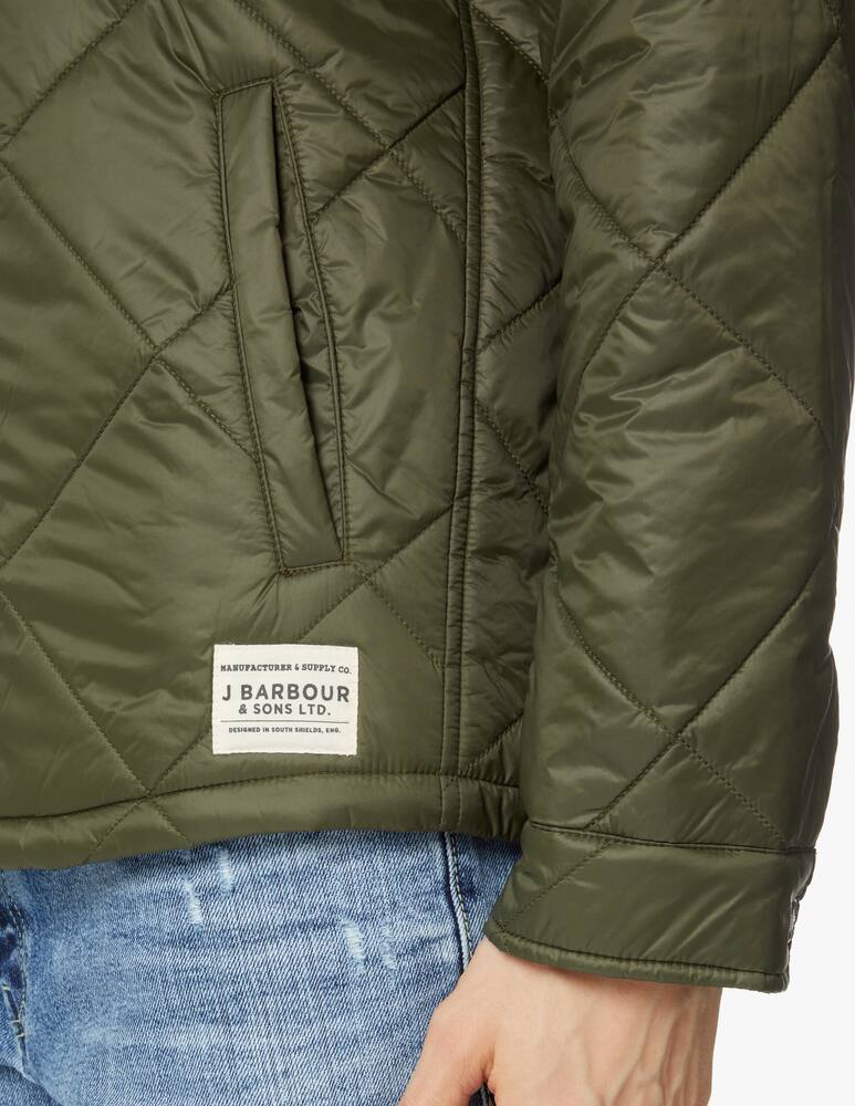 rinascente Barbour Quilted 50 degree jacket - olive