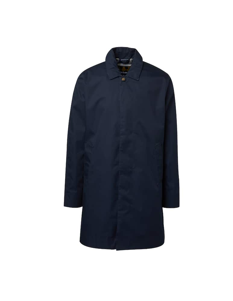 rinascente Barbour Impermeabile rokig mano in cotone - blu