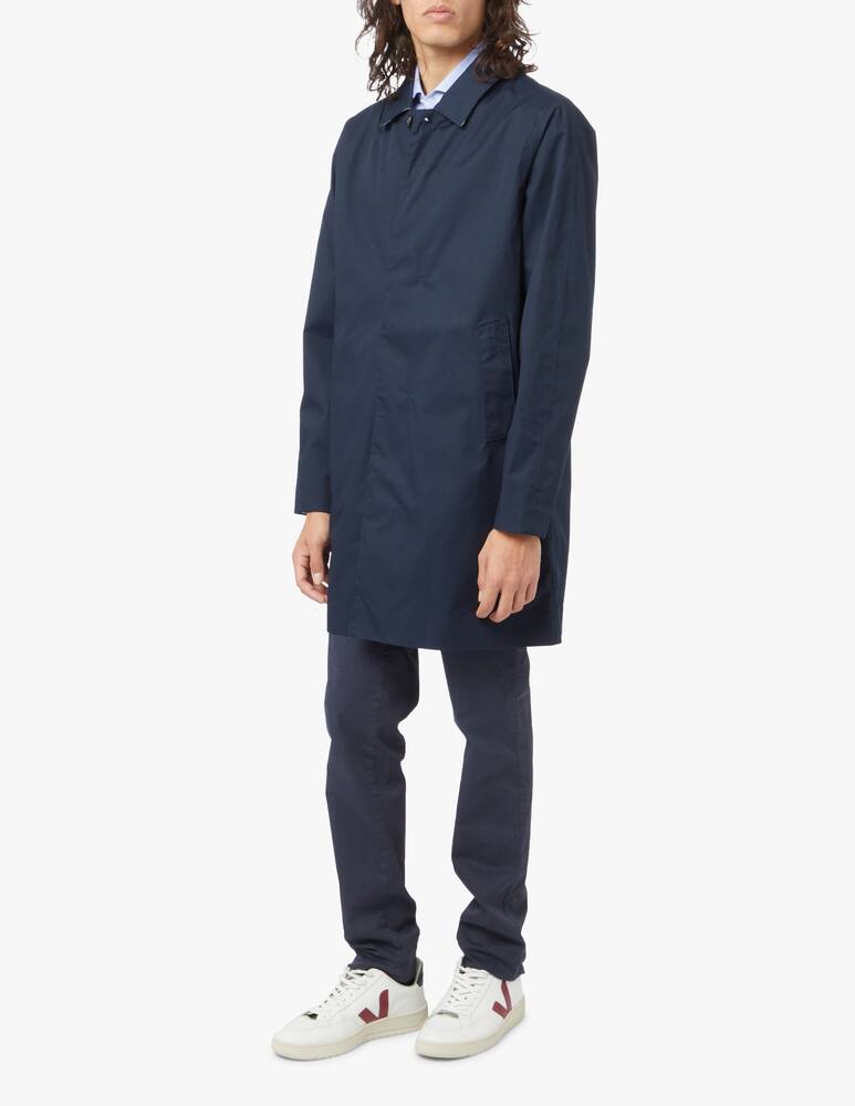 rinascente Barbour Impermeabile rokig mano in cotone - blu