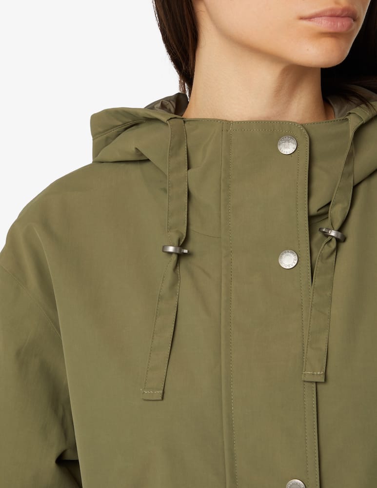 rinascente Barbour Squill light nylon parka jacket - Olive