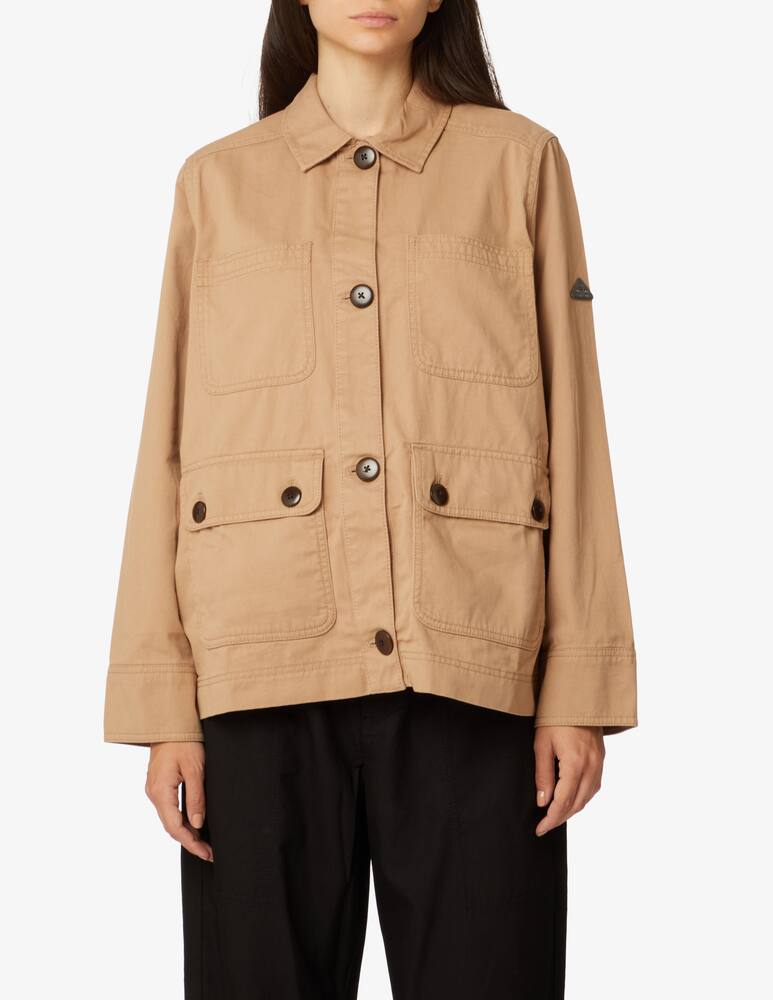 Barbour Giacca overshirt in cotone - Beige - immagine 1 Barbour Giacca overshirt in cotone - Beige - immagine 1