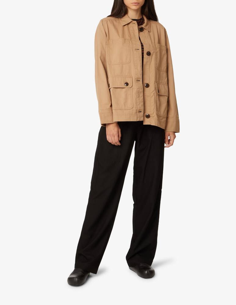 Barbour Giacca overshirt in cotone - Beige - immagine 2 Barbour Giacca overshirt in cotone - Beige - immagine 2