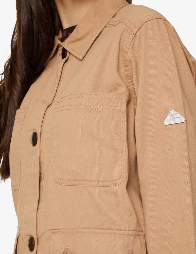 Barbour Giacca overshirt in cotone - Beige - immagine 4 Barbour Giacca overshirt in cotone - Beige - immagine 4