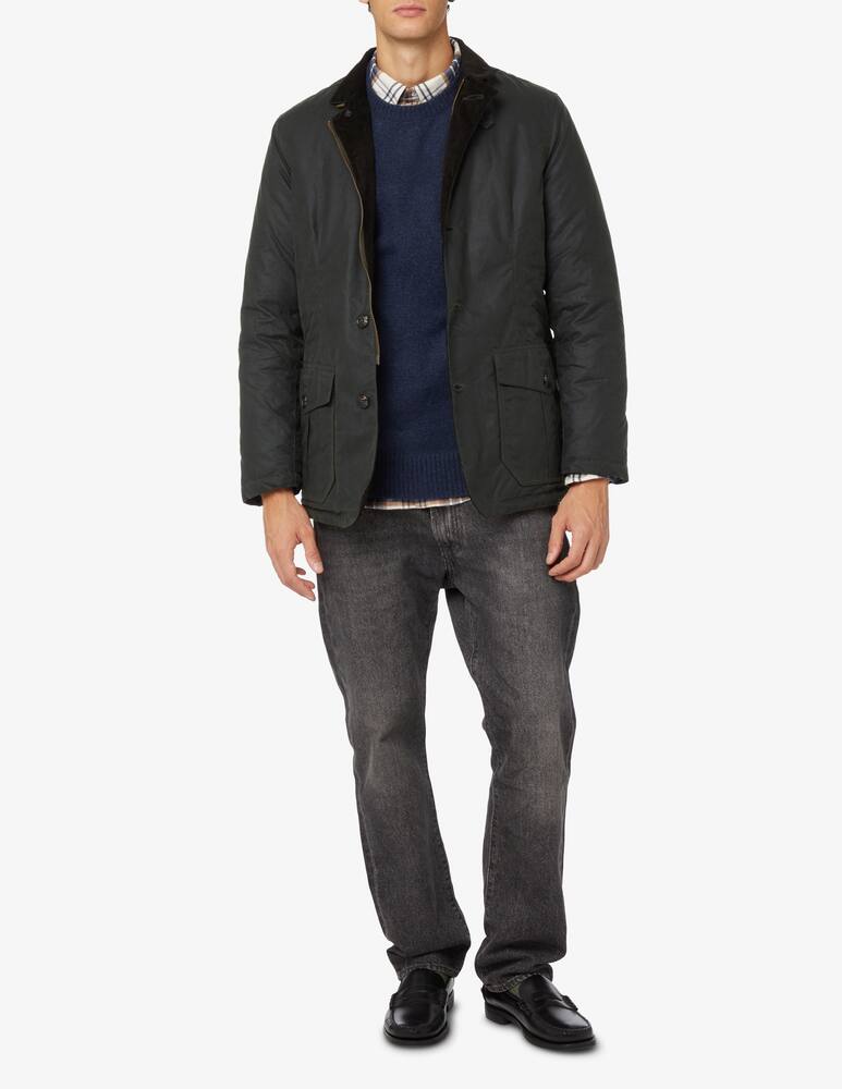 rinascente Barbour Giubbotto cerato invernale lutz - Nero