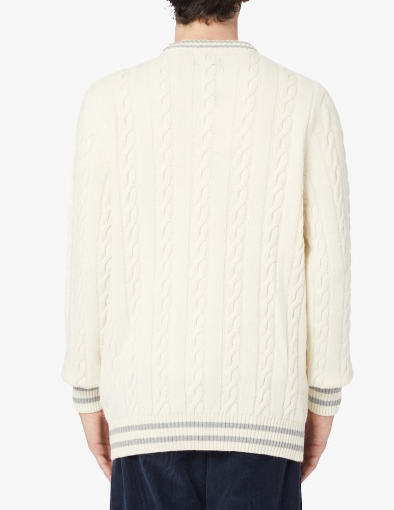 rinascente Barbour Maglia girocollo crested - Bianco