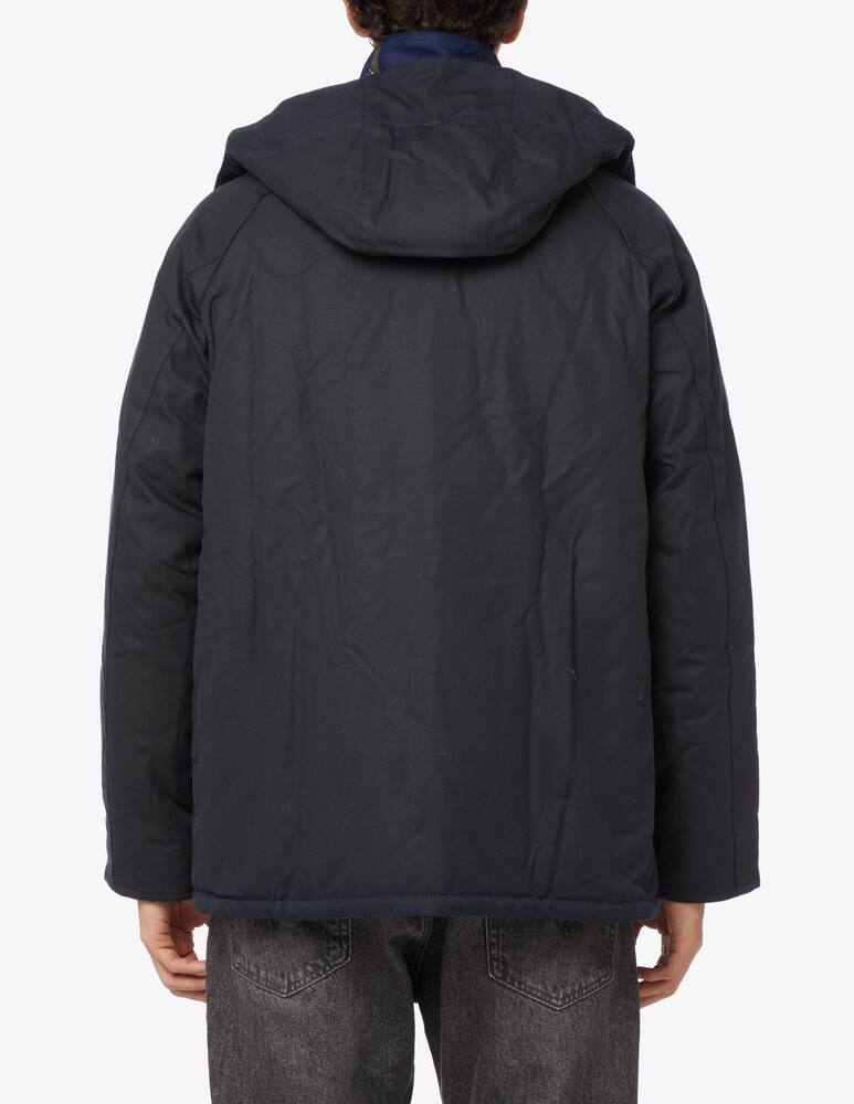 rinascente Barbour Bedale waxed winter jacket - Navy