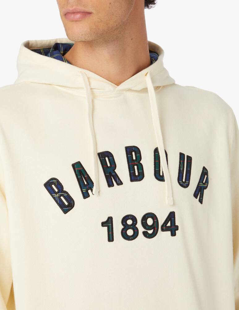 rinascente Barbour Felpa con cappuccio - Bianco