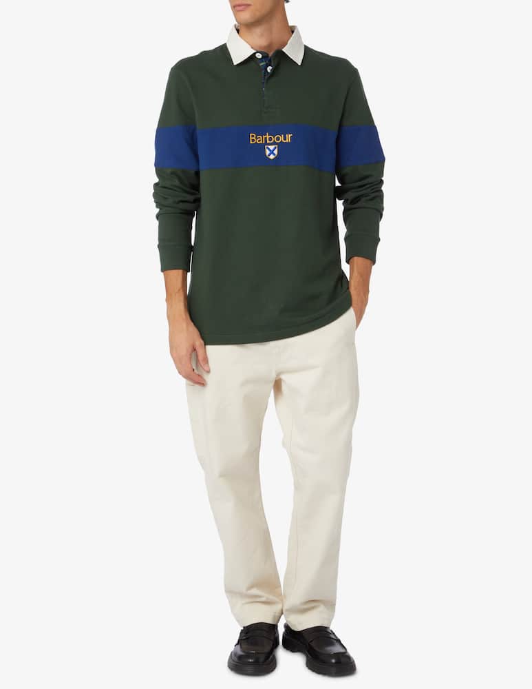 rinascente Barbour Rugby polo - Green