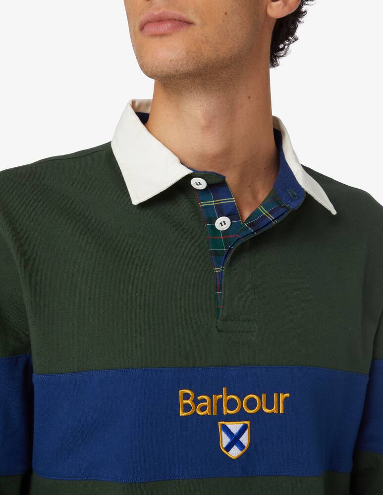rinascente Barbour Rugby polo - Green