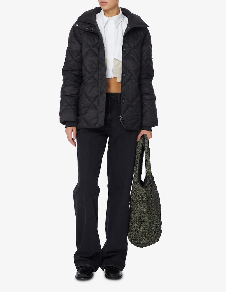 rinascente Barbour Hoxa quilted short coat - Black