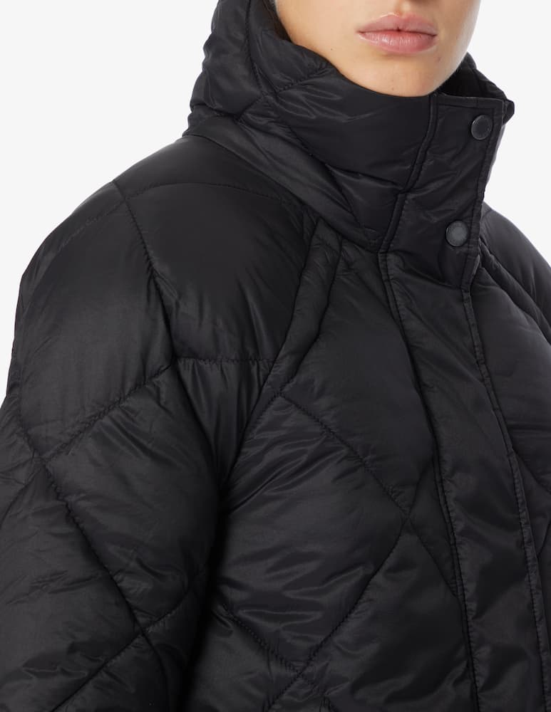 rinascente Barbour Hoxa quilted short coat - Black
