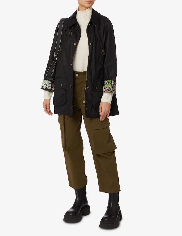 rinascente Barbour Giacca in cotone cerato - Nero