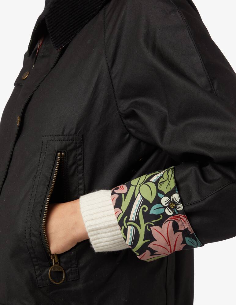 rinascente Barbour Giacca in cotone cerato - Nero