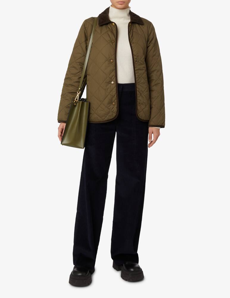 rinascente Barbour Hoh quilted reversible trench - Olive
