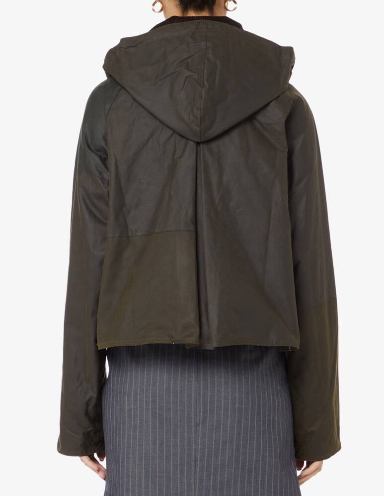 rinascente Barbour Hooded short jacket - Olive