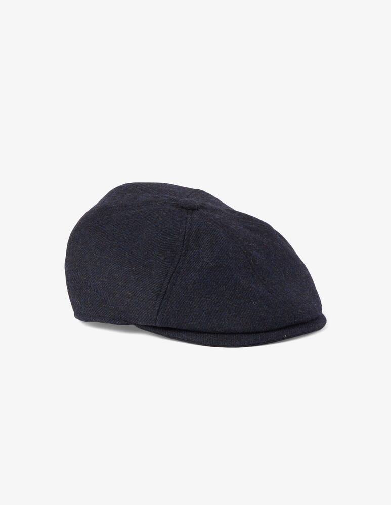 rinascente Barbour Herringbone wool peaky flat hat - Blue