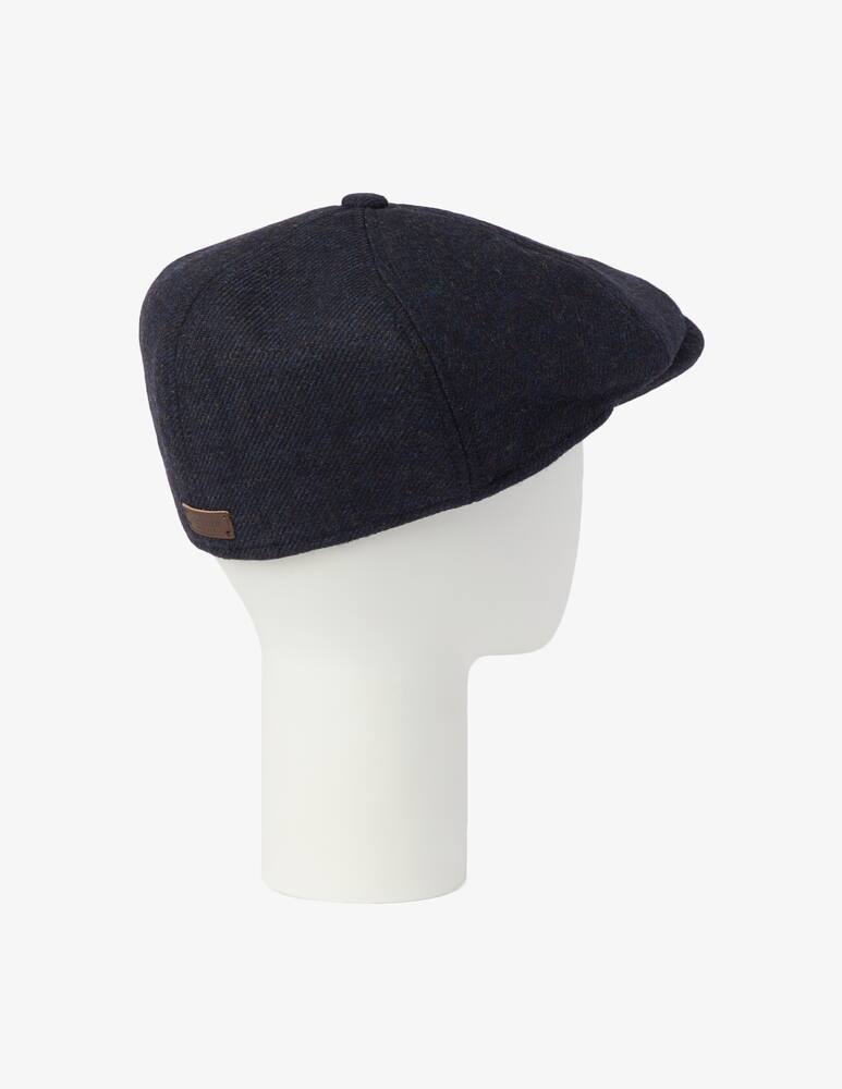rinascente Barbour Herringbone wool peaky flat hat - Blue