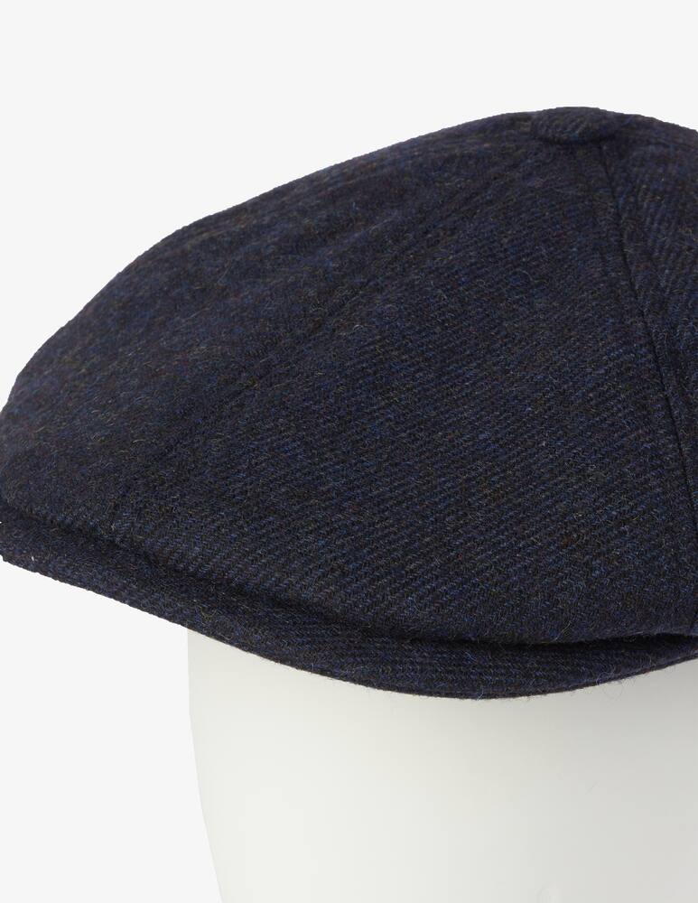 rinascente Barbour Herringbone wool peaky flat hat - Blue
