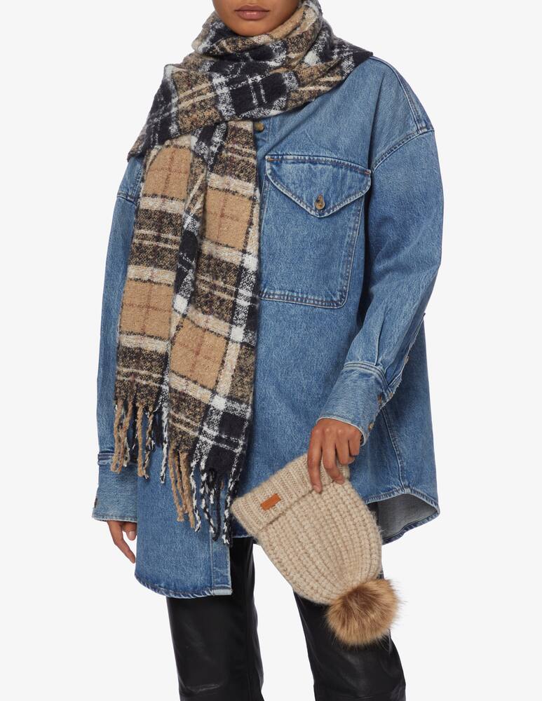 rinascente Barbour Box regalo con set cappello sciarpa - Beige