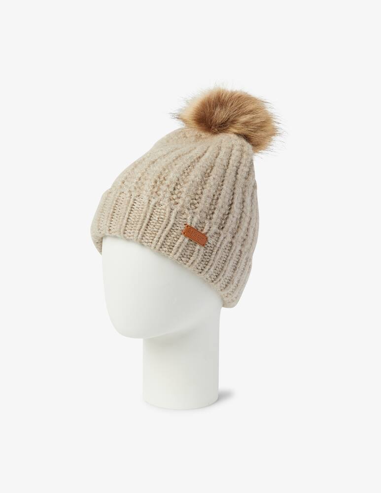 rinascente Barbour Box regalo con set cappello sciarpa - Beige