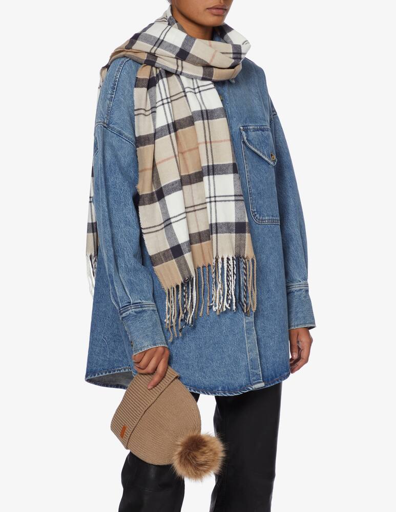 rinascente Barbour Gift box with hat and scarf set - Beige