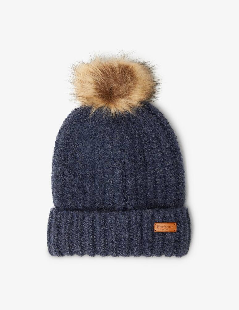 rinascente Barbour Box regalo con set cappello sciarpa - Blu