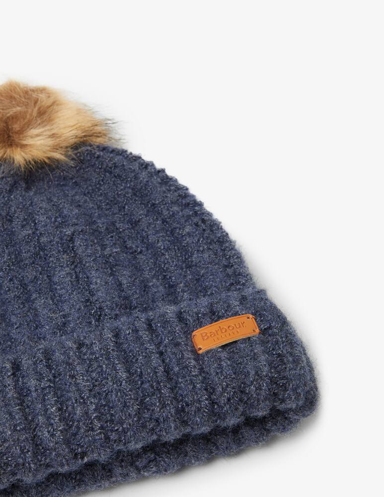 rinascente Barbour Box regalo con set cappello sciarpa - Blu