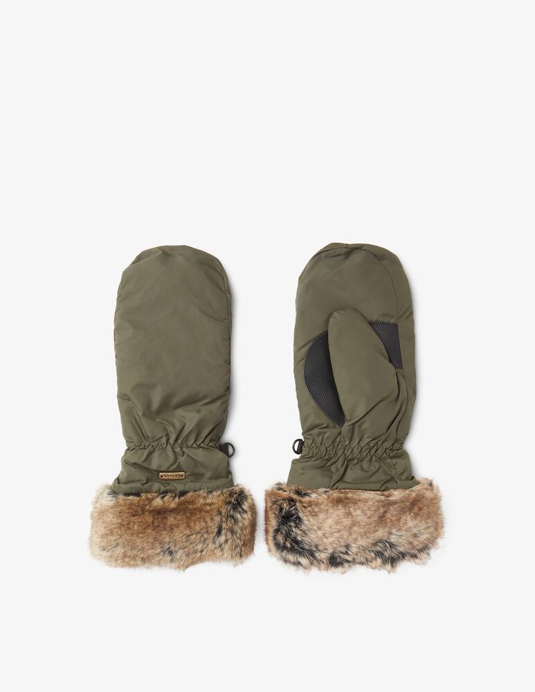 rinascente Barbour Muffole con dettaglio con pelo - Marrone