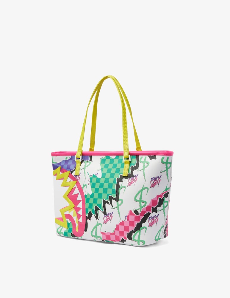 Sprayground Borsa shopper wtf shark bite - Multicolor - immagine 2 Sprayground Borsa shopper wtf shark bite - Multicolor - immagine 2