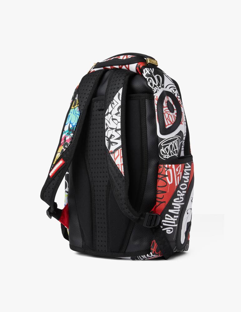 rinascente Sprayground Zaino tri split graffiti