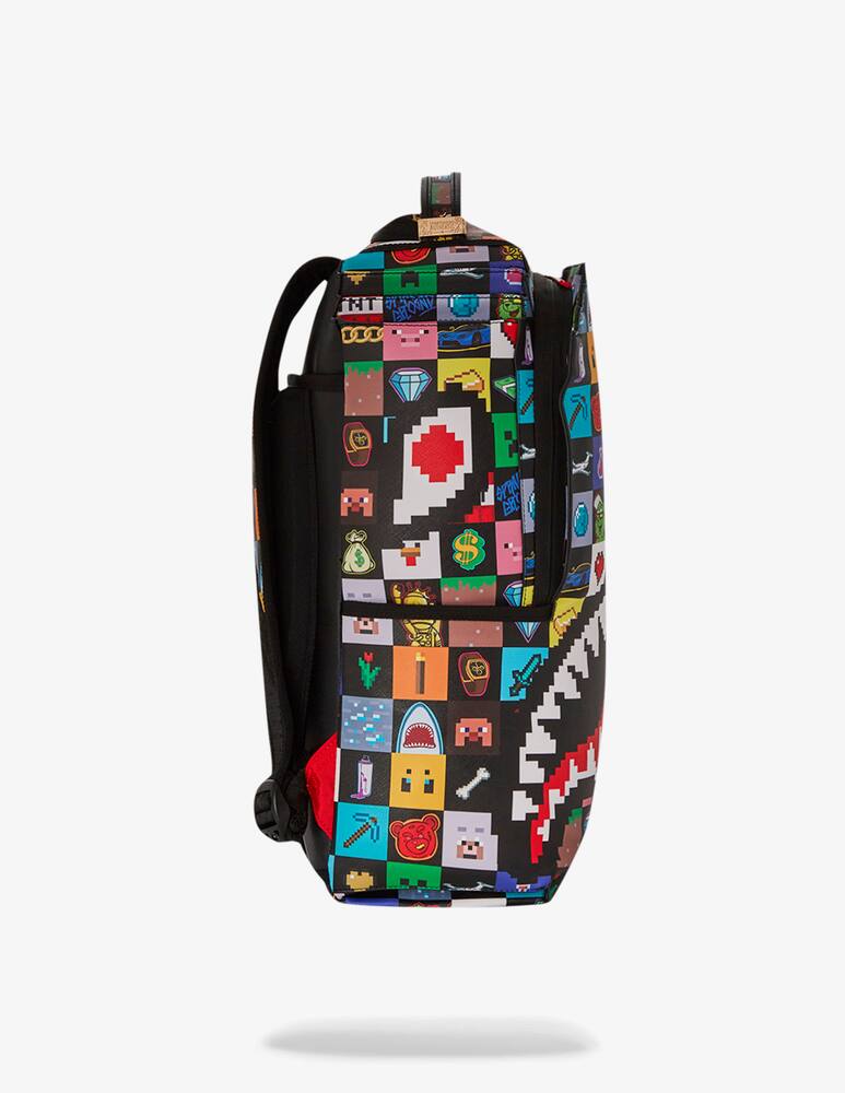 rinascente Sprayground Minecraft checks backpack